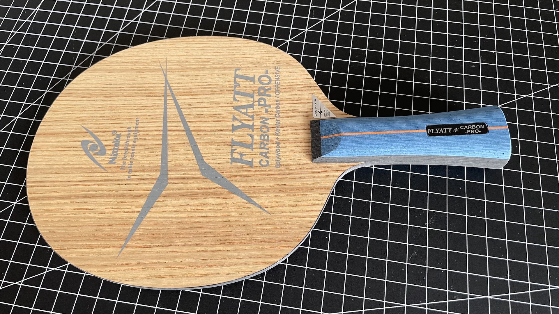 Best budget Table Tennis Blades 2023 Nittaku Flyatt Carbon Pro